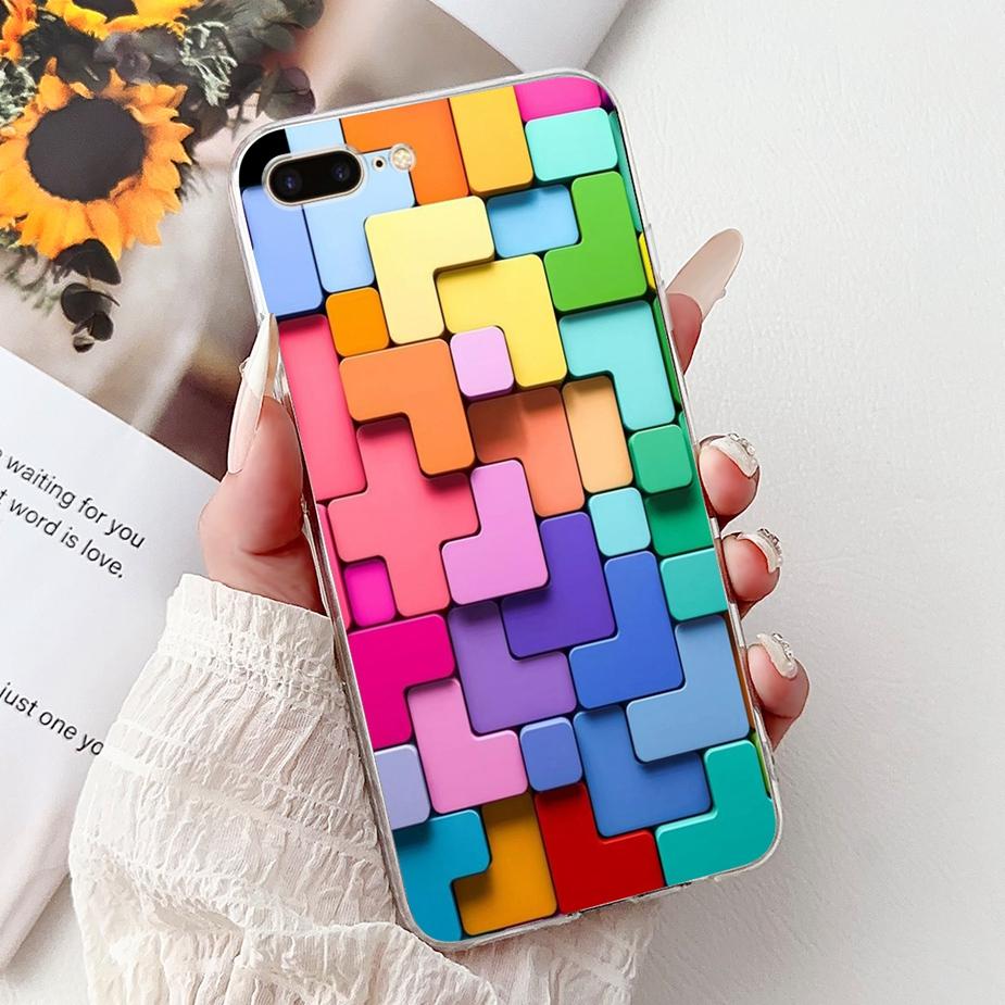 

For Apple iPhone SE 2020 Case New Luxury Painted Cover Soft Slim Phone Case For Apple iPhone SE 2022 iPhoneSE 2020 Fundas Bumper iPhone SE 2020