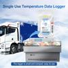 Disposable USB Temperature Data Logger 60/90 Days Datalogger 42000 Points PDF Report Temp Recorder Thermometer for Cold-chain