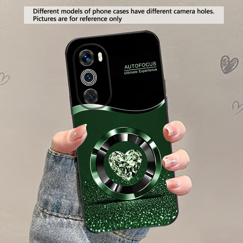 Fioletowy Okrągły Diament Dla Motorola Moto G 04 G05 G14 15 24 34 35 54 55 75 84 85 Edge 40 50 Fusion 60 Fusion Miękkie etui TPU na telefon