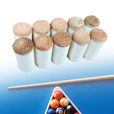 10 Pezzi Punte Stecca Biliardo 12mm Portatili Leggere Infilabili Biliardo