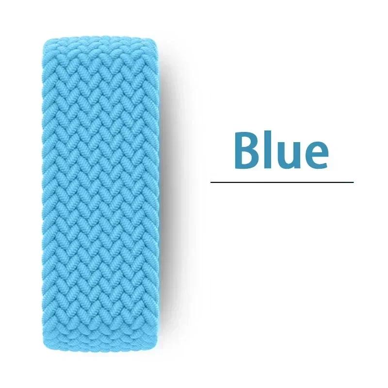 Braided Solo Strap For Apple Watch Band 45mm 49mm 44mm 42mm 41mm 40mm Nylon Correa Bracelet iWatch Series 9 7 SE 6 8 5 Ultra 4 3