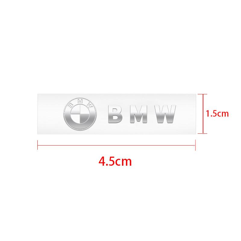 Emblema Metálico para Coche Pegatinas Limpiaparabrisas Decoración Reflectante Pegatinas Para BMW E36 E64 E85 E60 F10 F30 F36 F32 F82 F83 F07 G01 G20 G21 X6 X5 X3