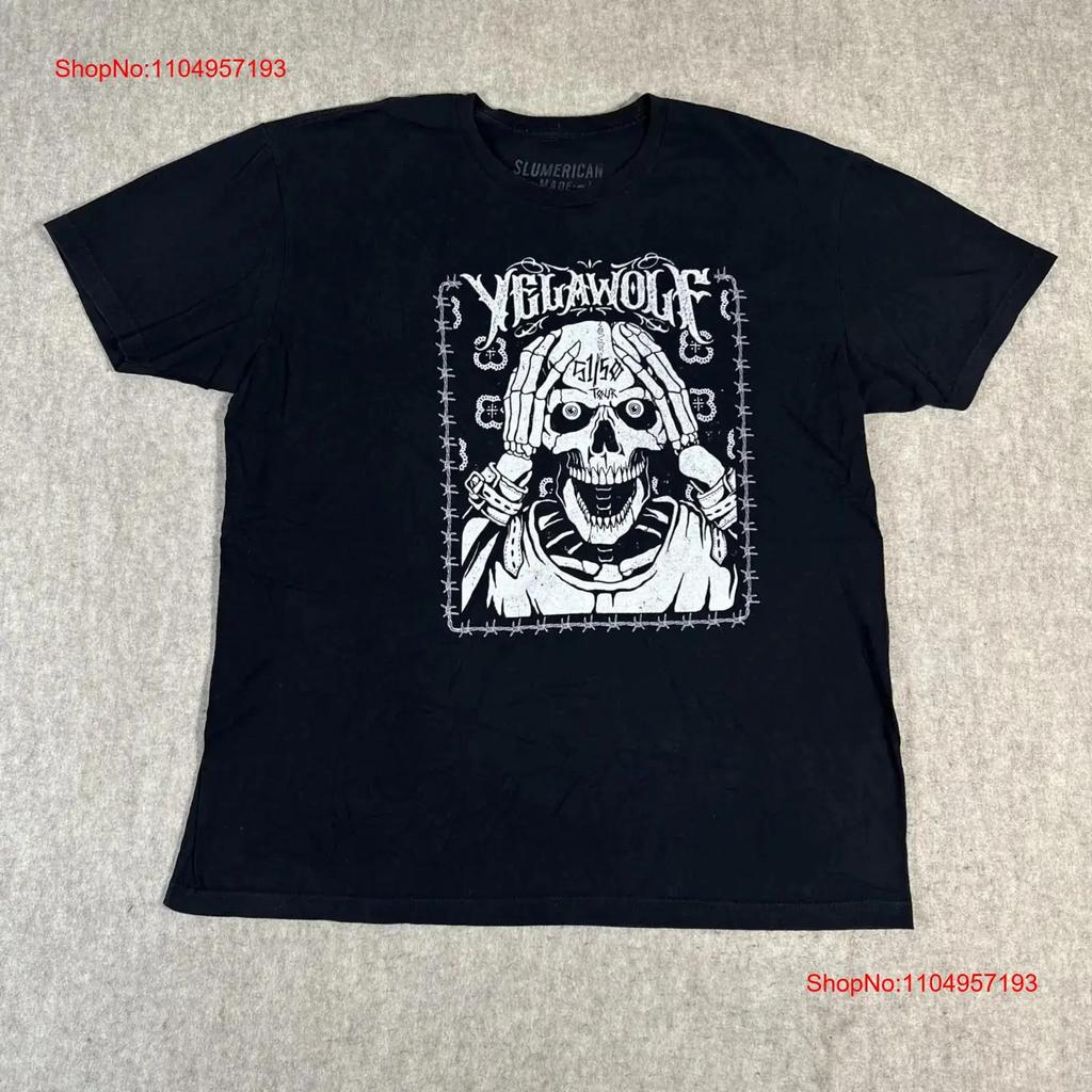Yelawolf 51 50 Concert Tour T shirt XL Black Music Band vintage Washed Comfortable Soft Stylish designer clothes streetwear