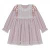 Artesania Granlei Girls Crew Neck Relaxed Fit Long-Sleeved Dress