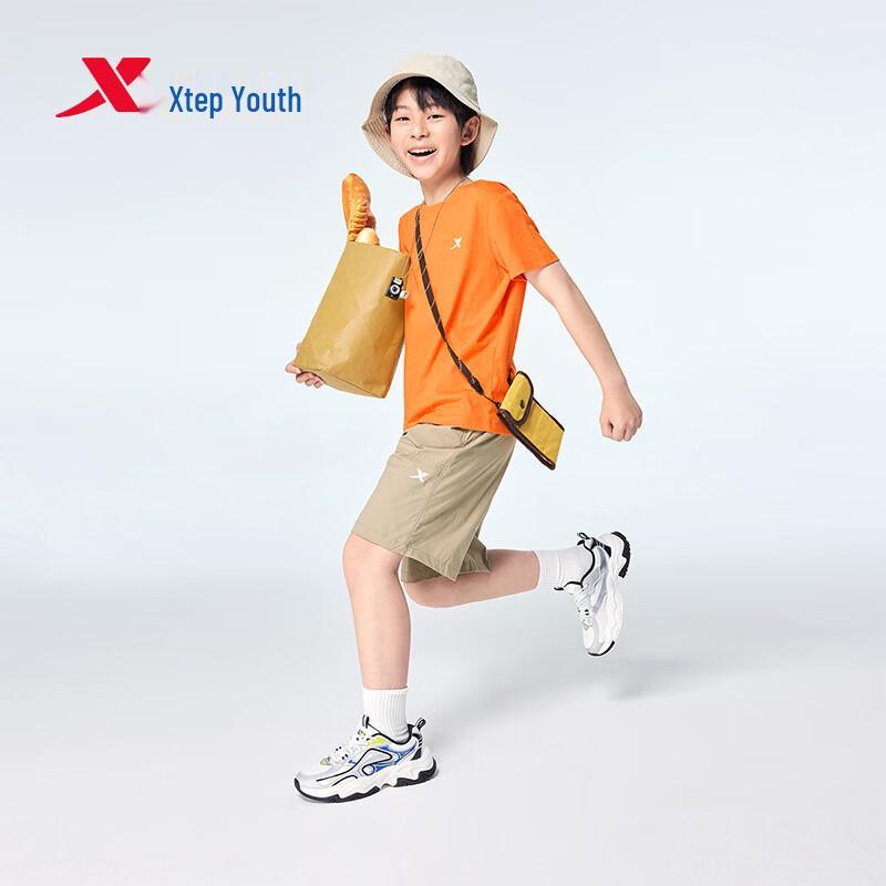 Xtep Youth Cotton Short Sleeve T-Shirt