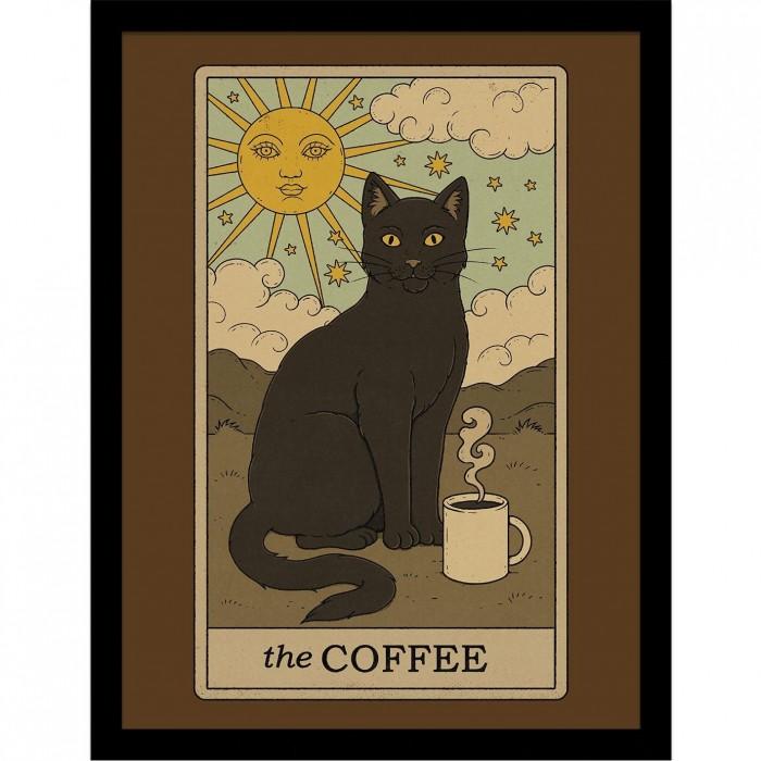 Pyramid International The coffee Tarot Framed Poster