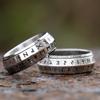 NEW Rotatable Men's 316L Stainless Steel Rings Retro Odin Viking Rune for Teen RING Amulet  Jewelry Gift