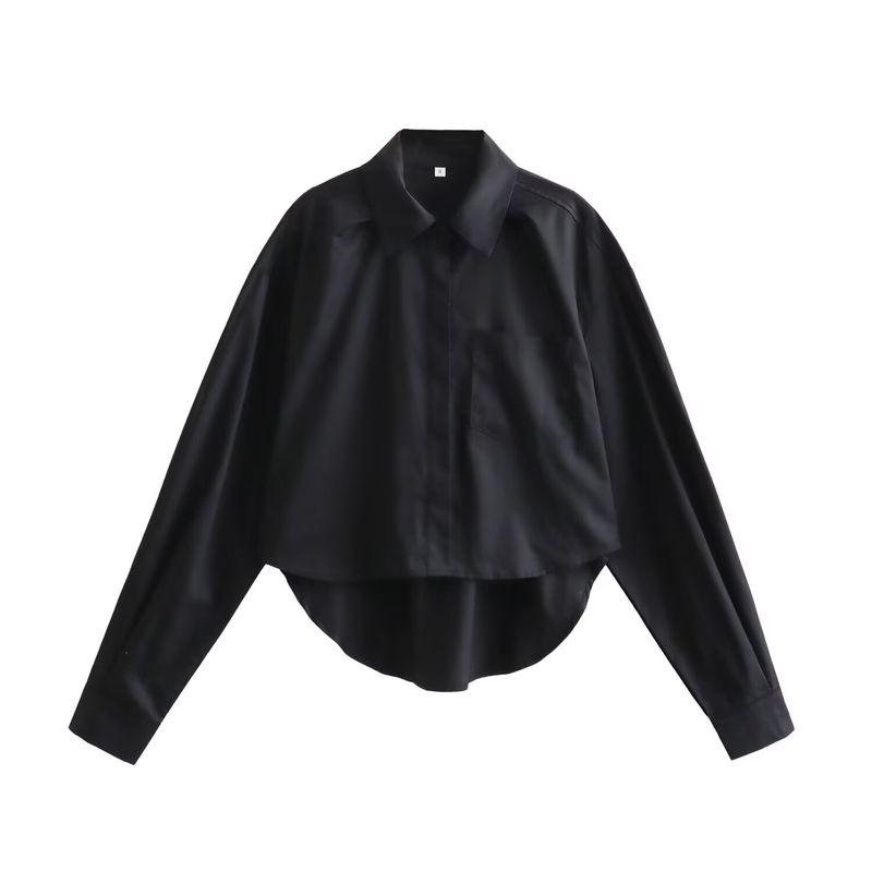 Kaslead New Women Clothes Western Style Fashion Cotton Twill Poplin Loose Variety Shirts