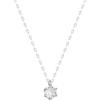 Elegant Single Diamond Necklace for Women - Simple, Fashionable, Versatile Clavicle Chain with Ins Style Trendy Design.