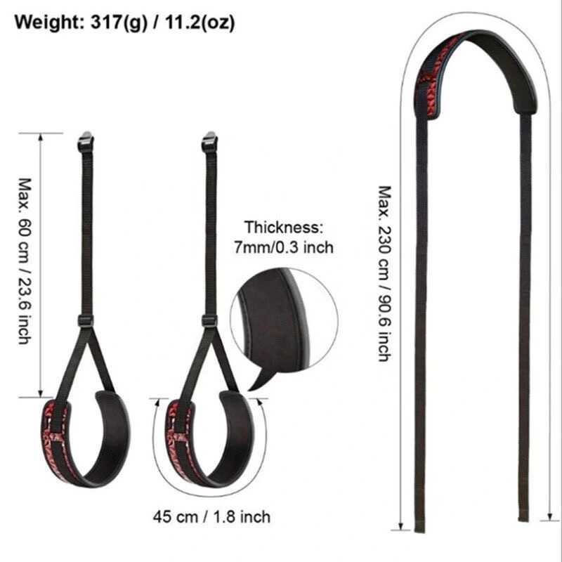 Sex Bondage Gear Sets for Adult Flirting - Handcuffs, Leg Splitter, Strappers and More Alternative Sex Toys for Women with