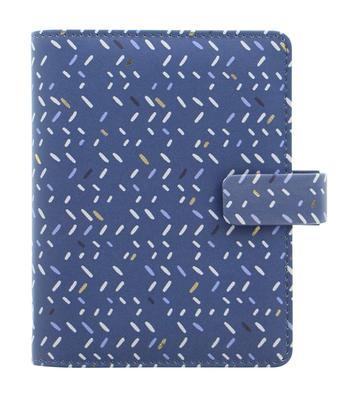 Filofax Indigo Small Frost Planner 028714, Officially Imported, Mini 6