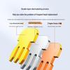 SAMZHE Cat6a Gold-Plated RJ45 Network Connectors (20-Pack)