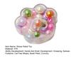 Knuschiges Katzenpfoten-Quetschspielzeug mit Perlen gefüllt Stressball Sensorisches Spielzeug Anti-Angst Sensorisches Fidget-Spielzeug Dekompression