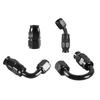 AN4/AN6/AN8/AN10/AN12 Oil Line Connector Aluminum Alloy Oil Hose End Adaptor AN Hose Fitting