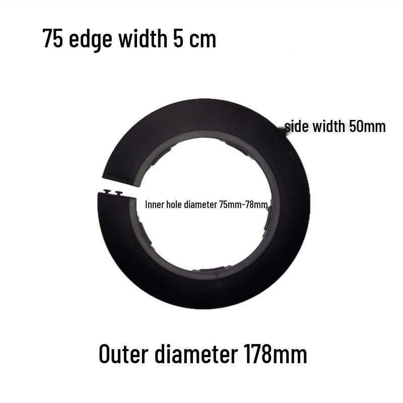 Decorative Pipe Cover Ring for Air Conditioning and Heating Valves