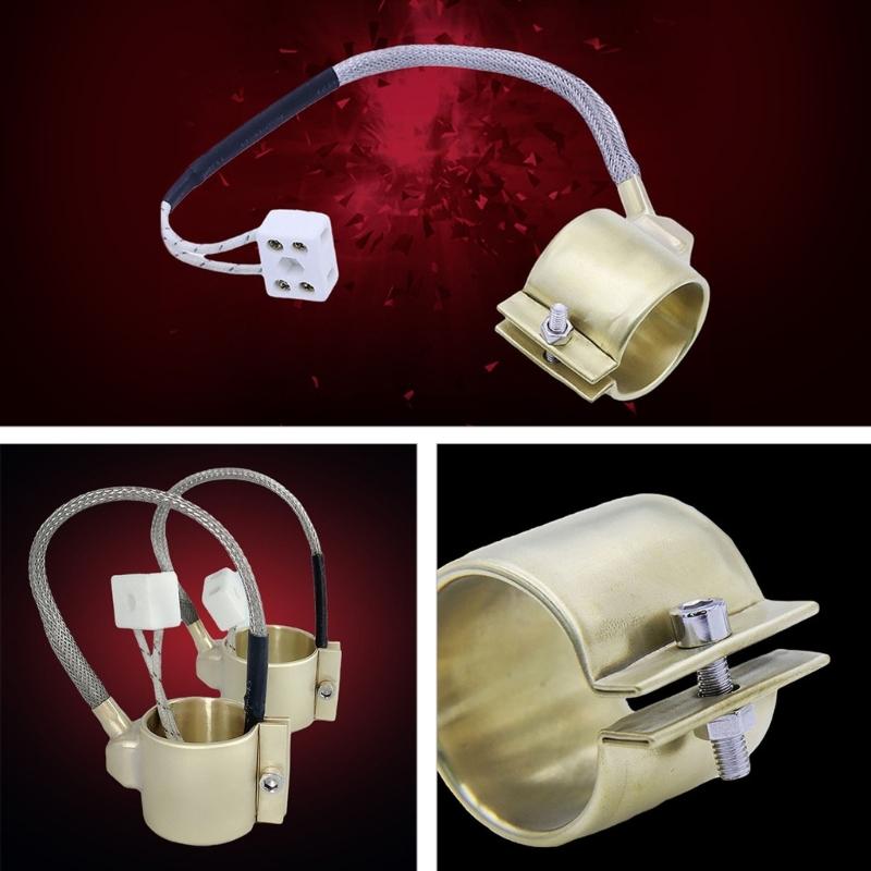 Electric Copper-Barrel Brass Band Heater Fully Enclosed Suitable For Extruder Leak-Proof Glues 40X40/42X40/50X30/50X40mm