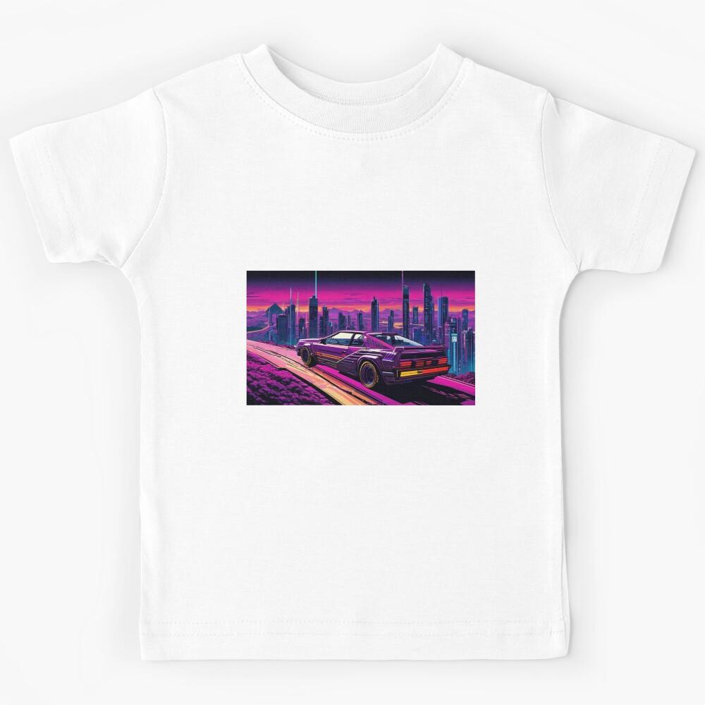 Futuristic Velocity: Unleash the Future of Sports Cars Kids T-Shirt 110