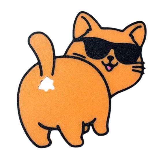 Cat Butt Bread Clip 3D Printed Bag Holder for Cat Lovers