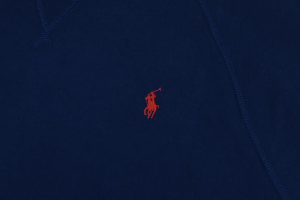 Polo Ralph Lauren Turtleneck Pullover Sweatshirt with Pony Size Navy Men's Embroidery, XL, (Product Code 01020187)
