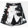 Schwarze elastische Taille Bushido Fitness Fierce Ninja Combat Sport Shorts Tiger Muay Thai MMA Shorts Boxbekleidung Thaiboxen