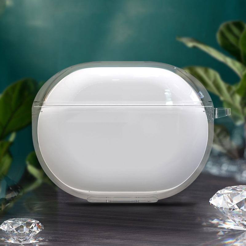 Shockproof Earphone Sleeve Scratch Resistant Housing Antidust Washable Clear Cover Protective Case Suitable for Capsule3