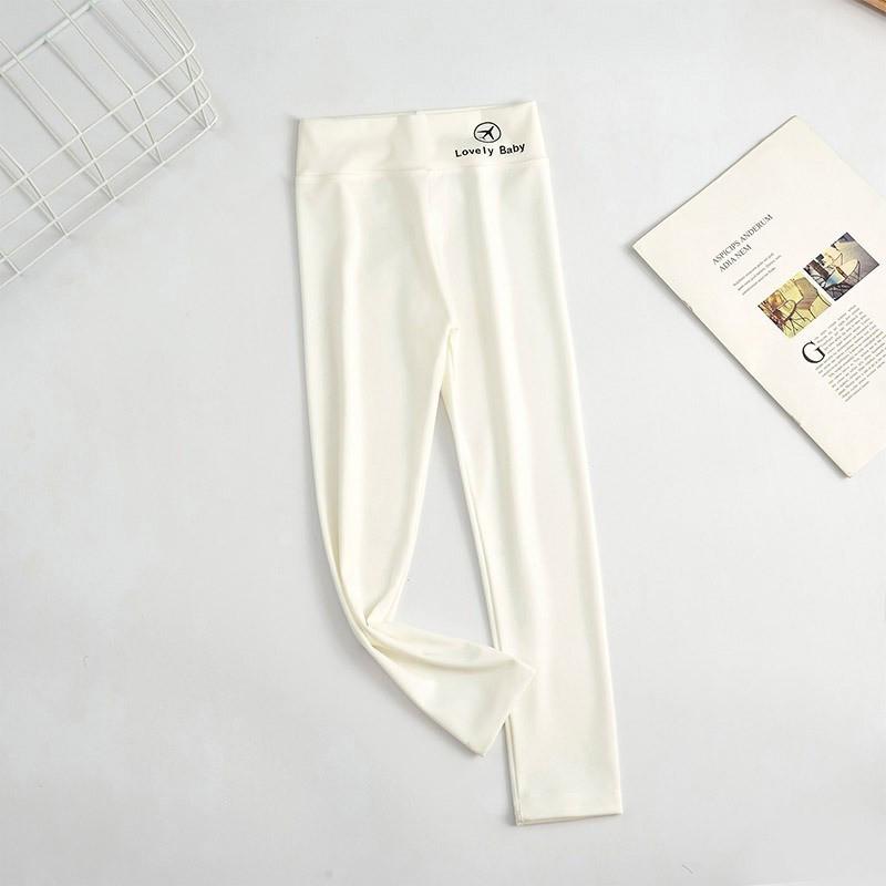 Girls' High-Waisted Shark Leggings - Spring/Autumn Korean Style Yoga Pants for Kids