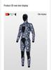 5mm Thermal Light Skin Diving Suit with Hood for Winter Swimming, Deep Diving, Surfing, Fishing, and Hunting.