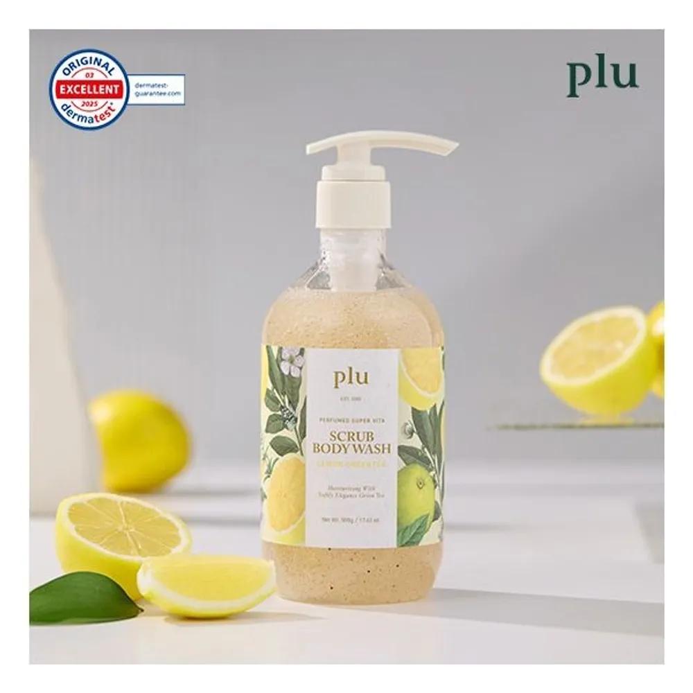 

[plu] Super Vita Spa Scrub Body Wash Lemon Green Tea 500g