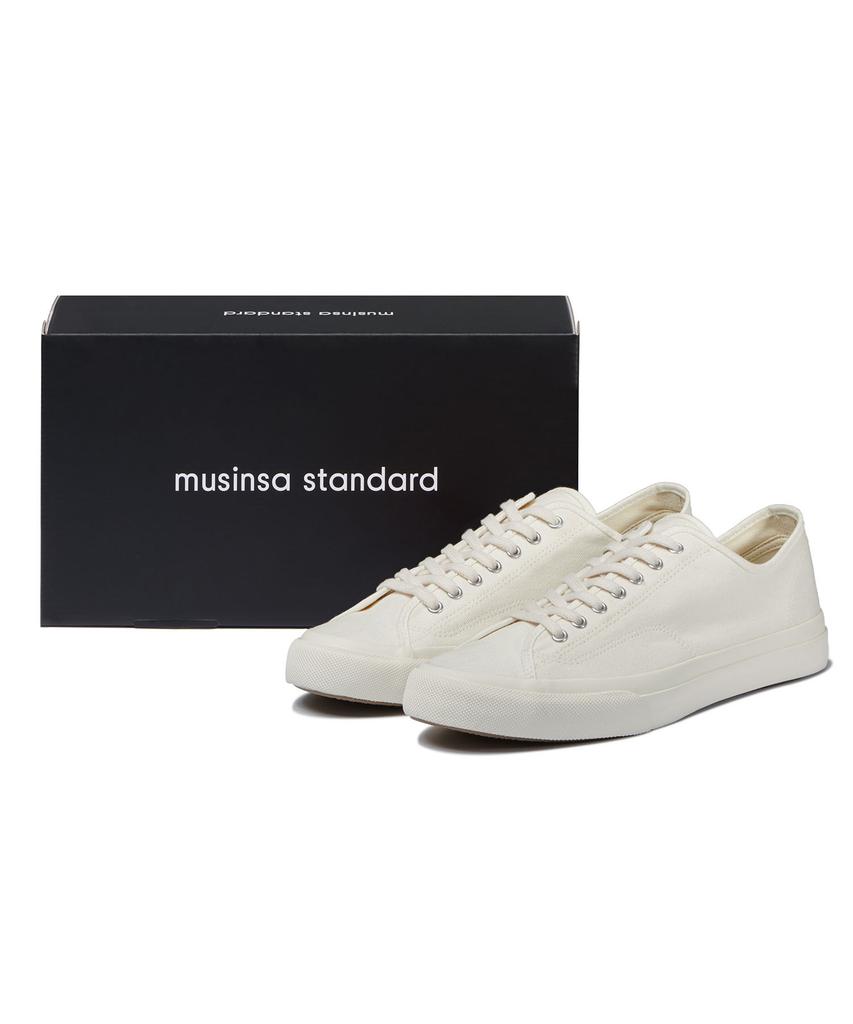 Musinsa Standard Canvas Vulcanized Sneakers [Off-White]