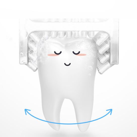 U Shape Toothbrush Head Deeply Cleaning Silicone 360 Degrees Soft Electric Toothbrush Head for Kids
