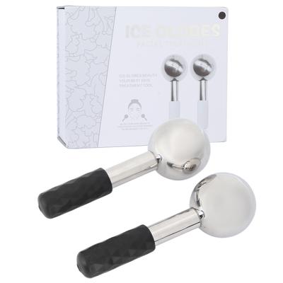 Facial Ice Globe Stainless Steel Face Cooling Roller Massager for Puffiness Wrinkles