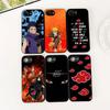 for Apple iPhone 12 13 Pro Max Mini ProMax X XR Air 13Pro XS Phone Cover Soft Case Obito Uchiha Itachi Tobi Akatsuki Narutos