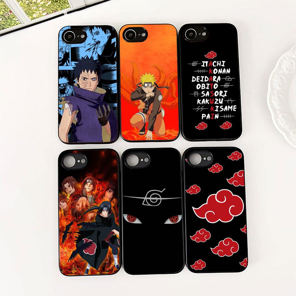 for Apple iPhone 12 13 Pro Max Mini ProMax X XR Air 13Pro XS Phone Cover Soft Case Obito Uchiha Itachi Tobi Akatsuki Narutos