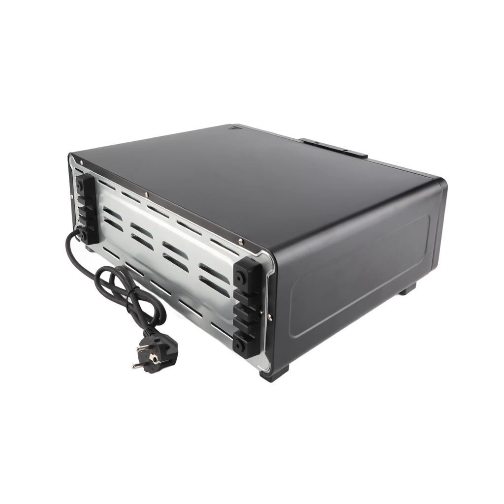 Indoor Pizza Oven 1200W Stainless Steel Multipurpose Portable Countertop Electric Pizza Cooker