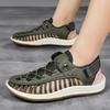Sandálias Masculinas de Verão Solado Macio Sandálias de Praia Sapatos Chinelos Casuais Tecidos 39-47
