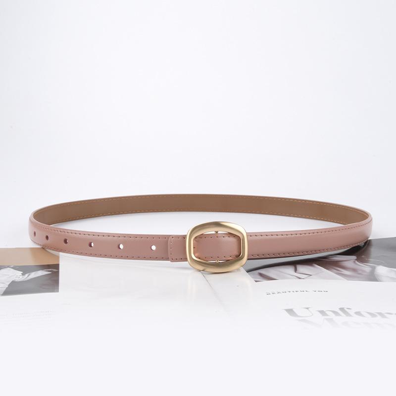 Women'S Leather Women'S Belt Simple Casual Pants Jeans Decoration Women'S Bf Style