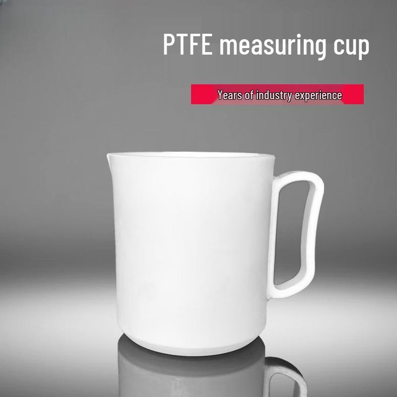 Teflon-Coated Iron Measuring Beaker with Handle