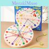 Rope Wooden Challenge Toy For Kids Logic Development Parentchild Interaction