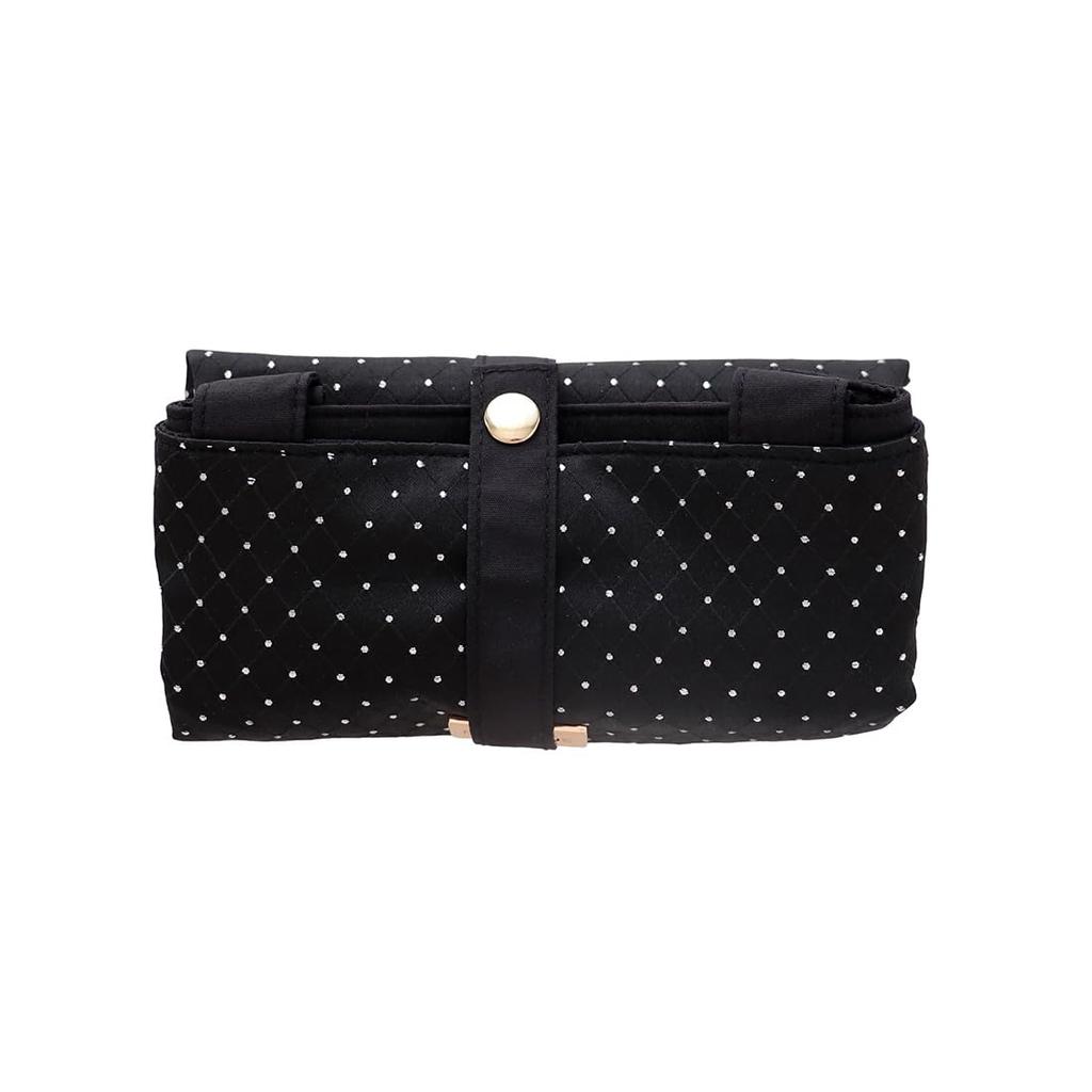 PAUL JOE ACCESSOIRES Eco Bag Women Quilted Pattern A4 Size Black & 001702-0001