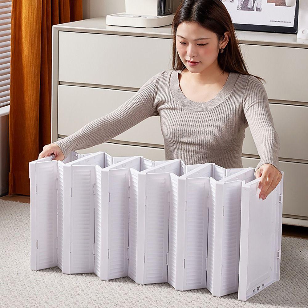 1/3/6 Schichten Faltbares Schuhregal Weiß Transparent Schuhaufbewahrungsregal Schuhbox Heimorganisatoren