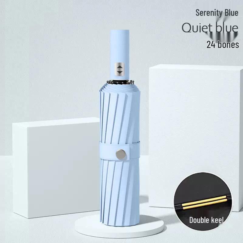 72-Rib Automatic Windproof UV Protection Umbrella: Extra Large, Foldable, Rain or Shine