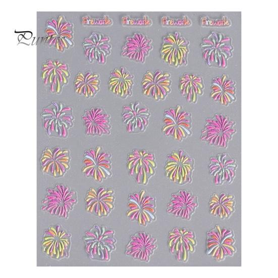 

Новогодние наклейки для ногтей романтические ПВХ легко наносятся долговечные экологически чистые наклейки для дизайна ногтей женские аксессуары C