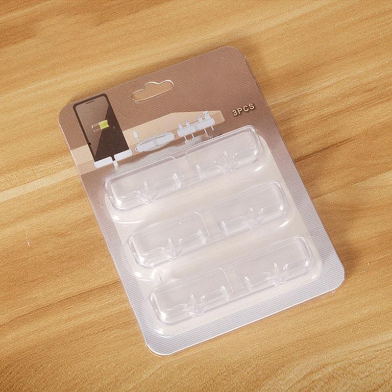 Self-adhesive, no-drill cable organizer, wire clip for desktop data cable storage, car network cabling, and wire fixing