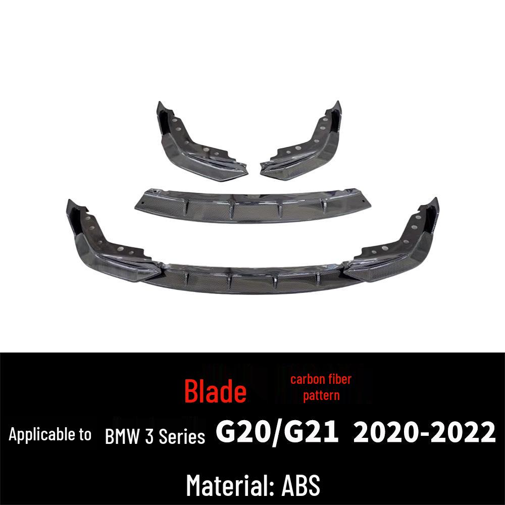 BMW 3 Series G20/G28 2020-2022 Sport Front Lip Splitter Spoiler Kit.