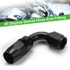90 Degree Swivel Hose End Fitting Accessories Black