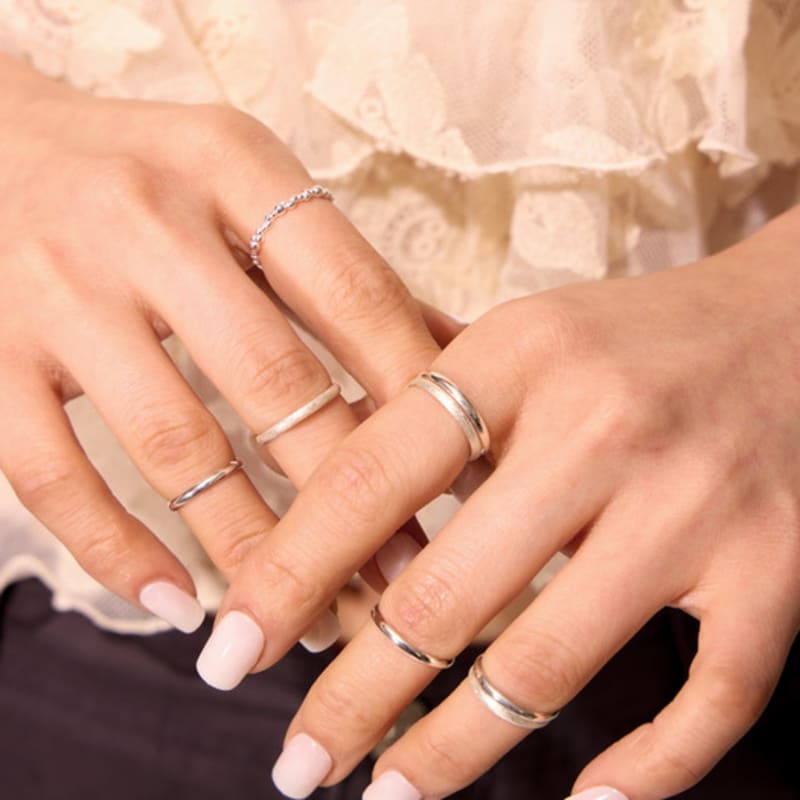 SULTANA Classic engage ring 2mm