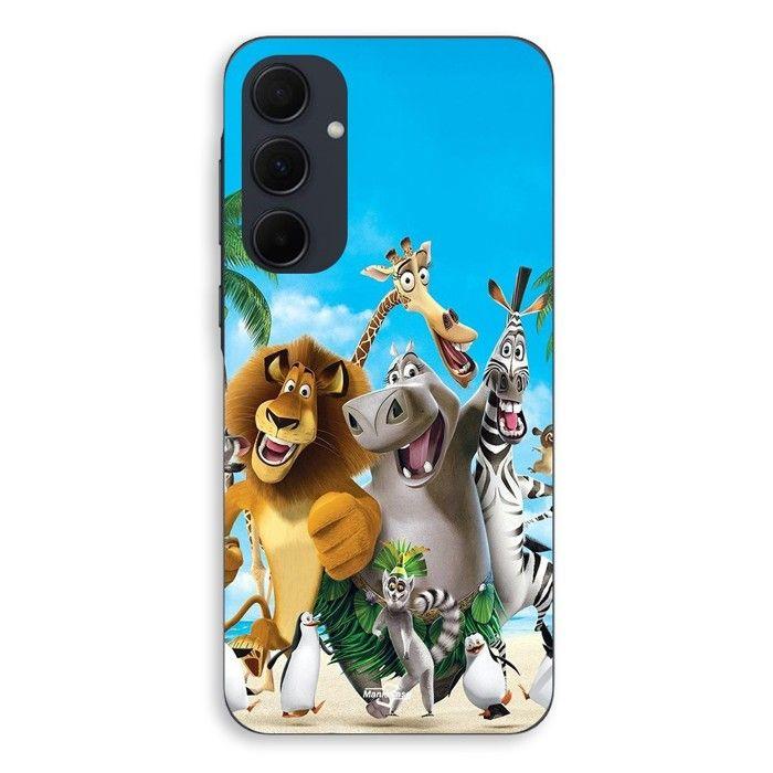 Coque Pour Samsung galaxy A35 Madagascar Anime Maniacase