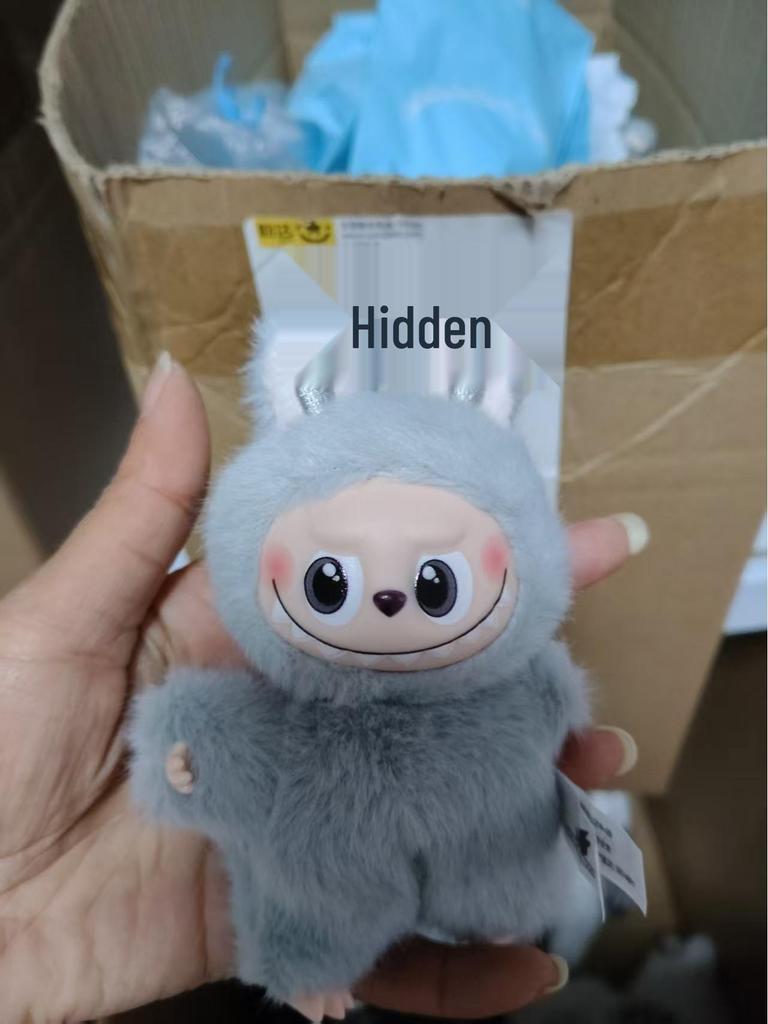 In Stock: Fast Shipping Fabric Doll Keychain with Vinyl Face - Blind Box Plush Figure