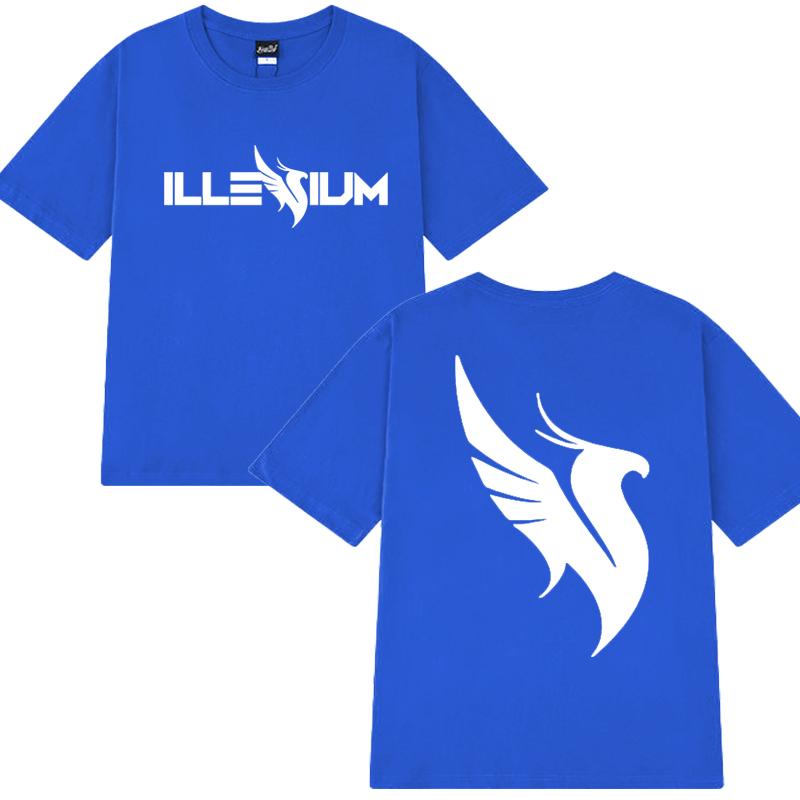 High Quality Illenium Dj Music Double Sided Printed Short Sleeve T-shirts 2025 Men Women Trend Casual T Shirt Unisex Cotton Tops