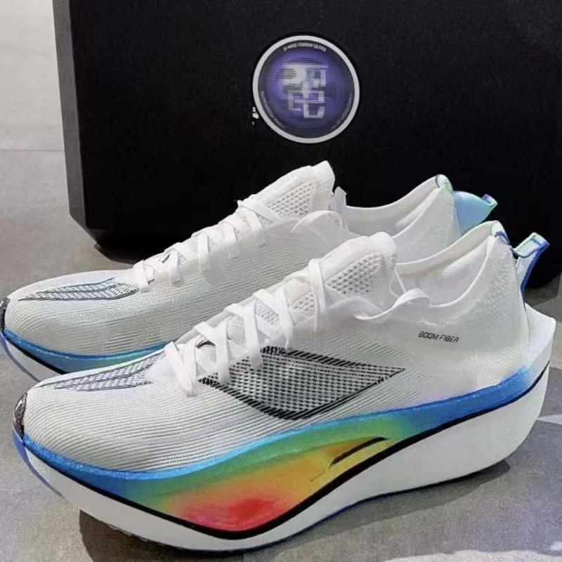Feidian 5ULTRA running spring and autumn shock absorption full palm carbon board racing professional marathon sports shoes mesh running shoes men